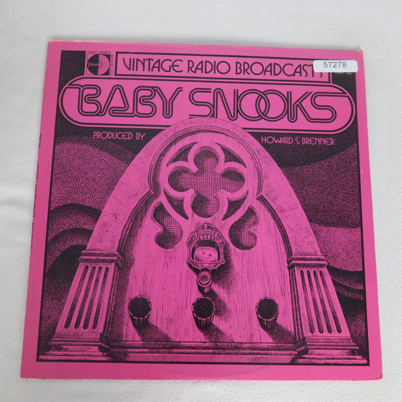 Vintage Radio Broadcast Baby Snooks LP Vinyl Record Album