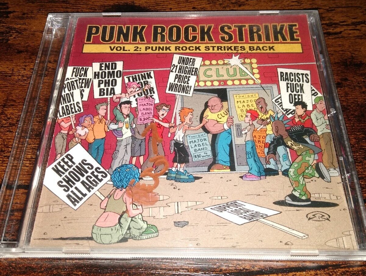 Various-Punk Rock Strike Vol. 2: Punk Rock Strikes Back CD Springman Records