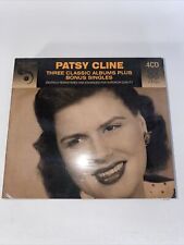 Patsy Cline CD 3 Classic Albums Plus Bonus Singles 2013 Country Real Gone 4 CDs picture