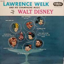 50'S Disney Edition Us Coral Original Lp Maroon Deep Groove Lawrence Welk / Play picture