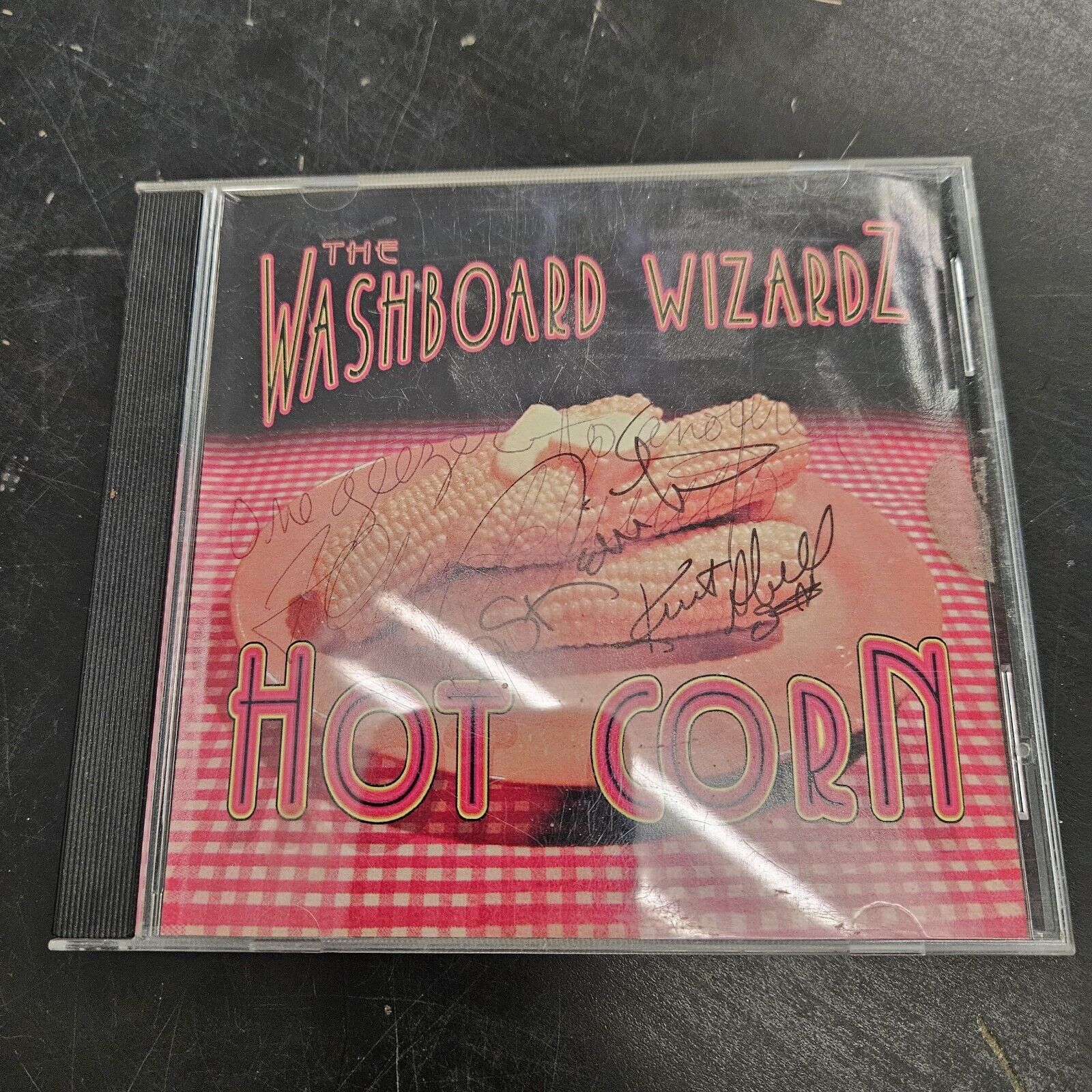 Hot Corn By The Washboard Wizard CD SIGNED