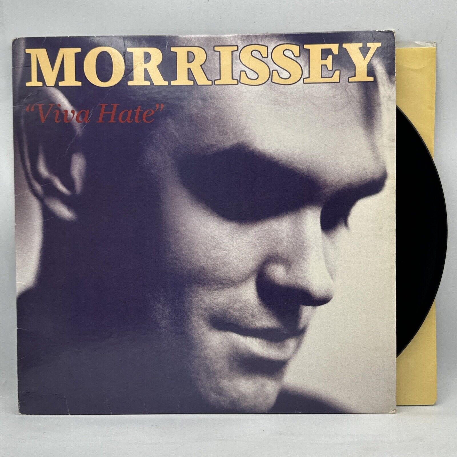 Morrissey - Viva Hate - 1988 US 1st Press Album VG++ Ultrasonic Clean