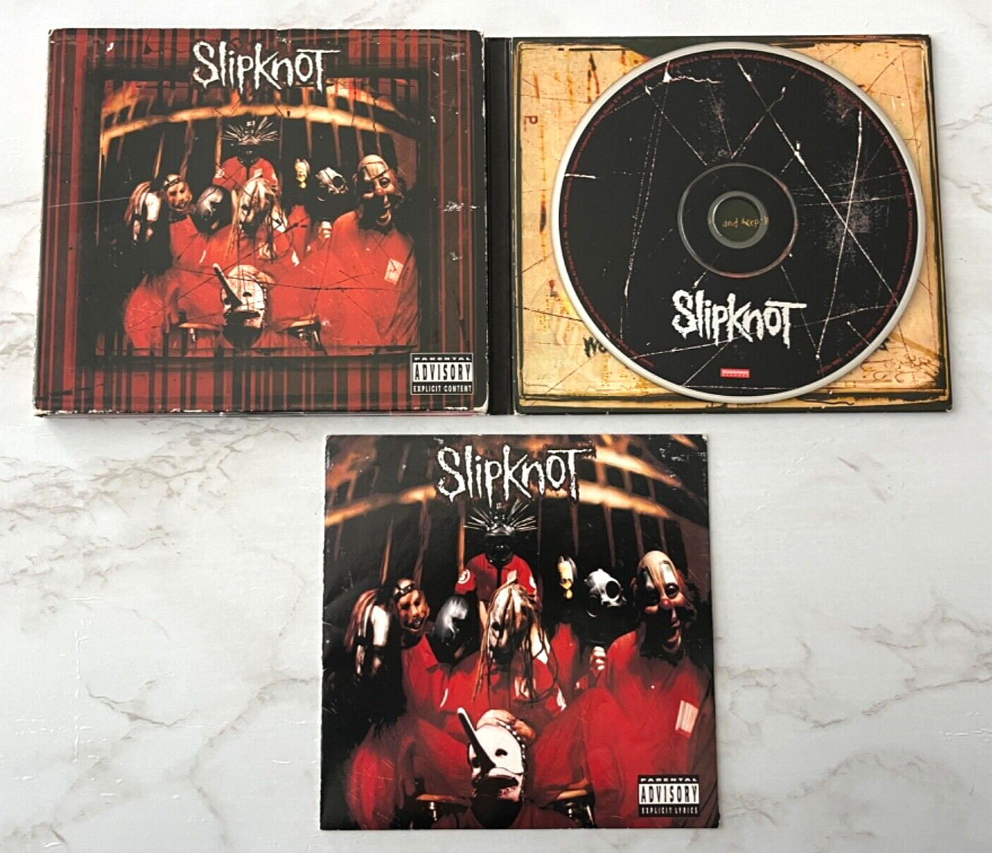 Slipknot Self Titled CD Digipak LIMITED EDITION BONUS TRACKS Corey Taylor RARE