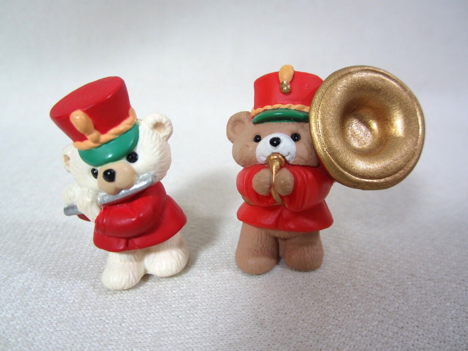 Vintage Hallmark Merry Miniatures Music Maker 1991/93 2 Bear Figures