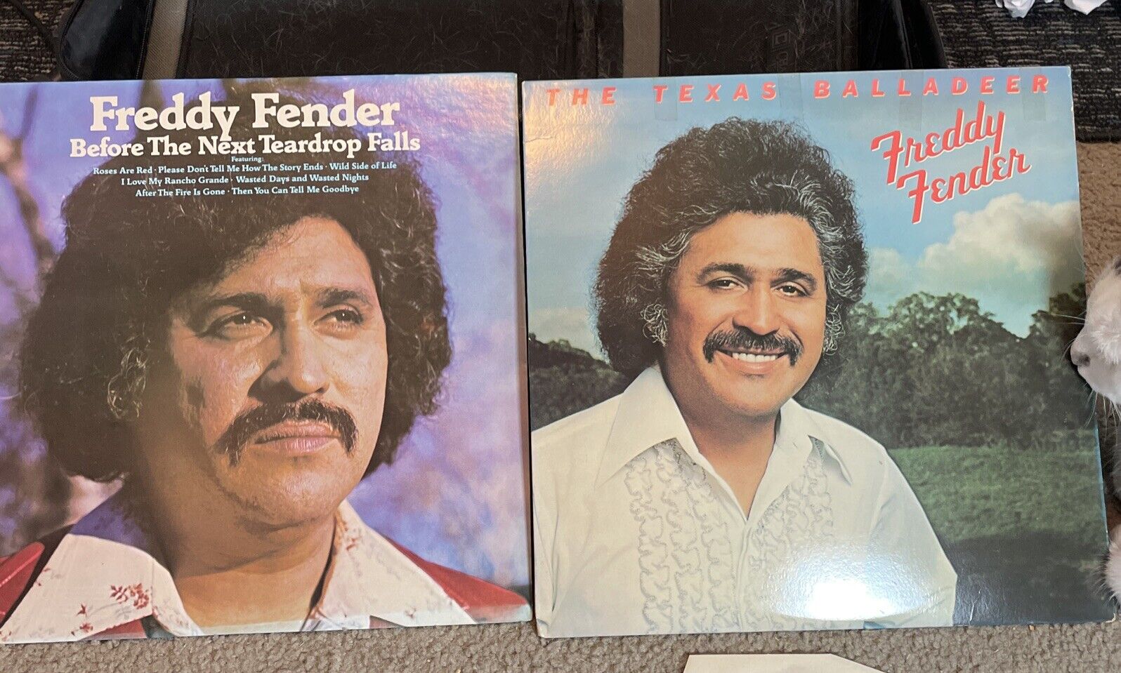 Freddy Fender Before The Next Tear Drop Falls (75’)  The Texas Balladeer (79’)