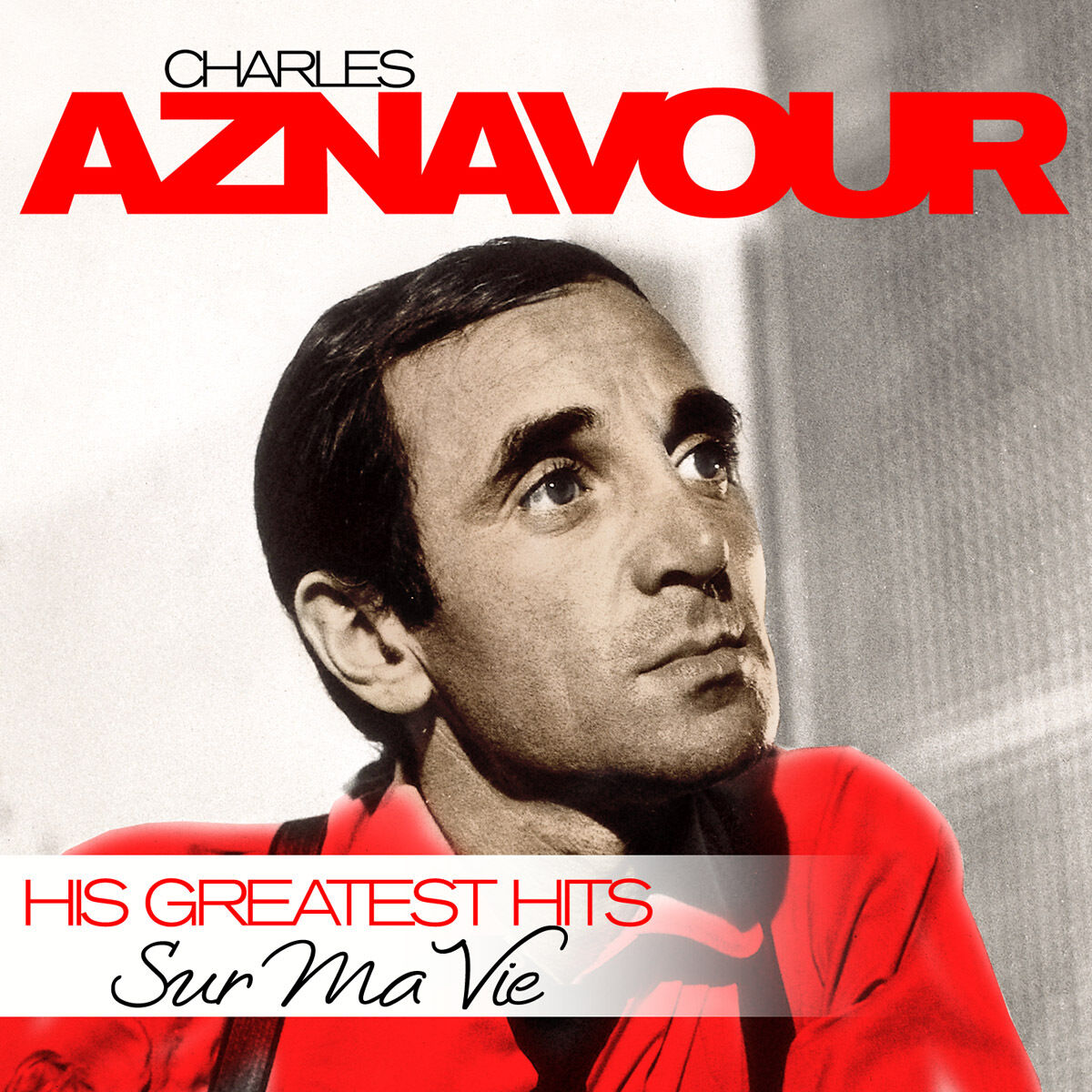 LP Vinyl Charles Aznavour Sur Ma Vie His Greatest Hits