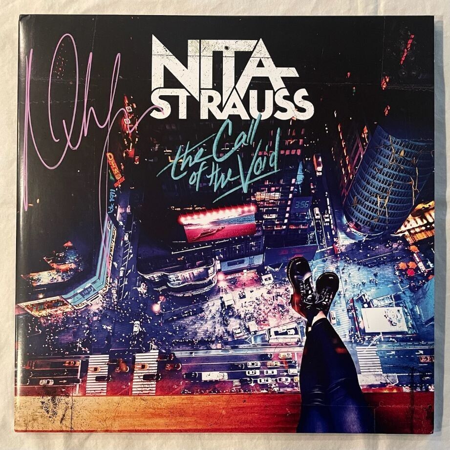 Nita Strauss - The Call Of The Void (Cyan Oxblood 2-LP / Signed by Nita) NEW