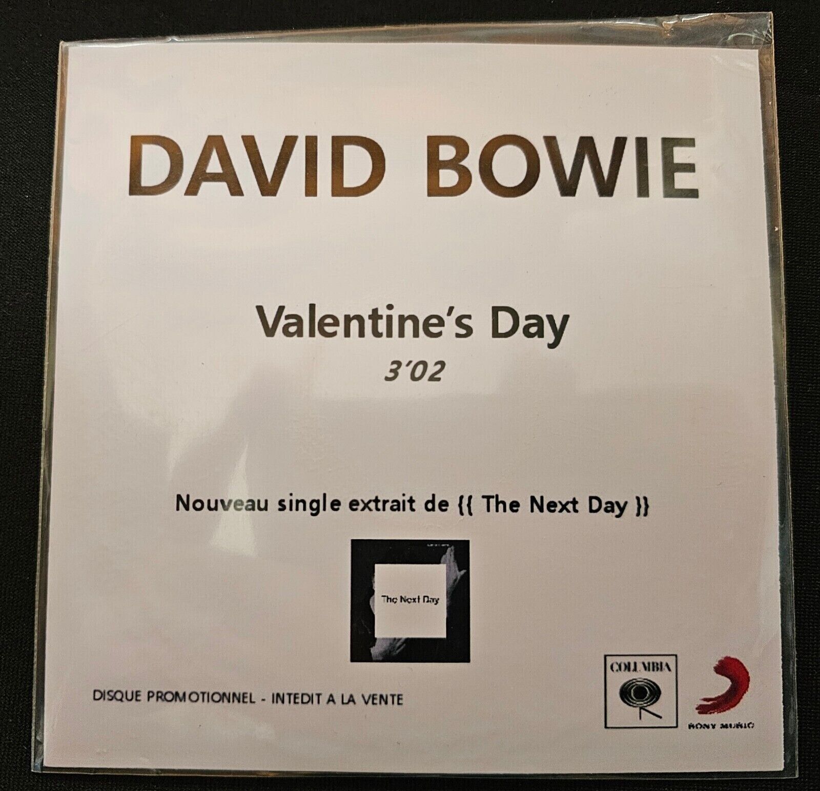 David Bowie Collectors Item - French Promotional Issue CD \