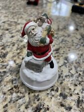 VIGOR Vintage Music Box Santa on Chimney - Doesn’t Spin picture
