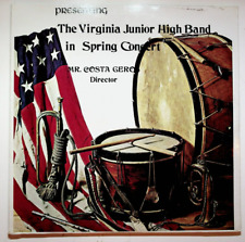 Bristol VA Virginia Junior High School Band Costa Geros Vinyl LP Record SEALED picture