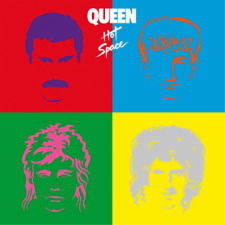 Queen Hot Space (Vinyl) Coloured Vinyl / Blue (UK IMPORT) picture