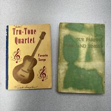 Vtg Books Tru-Tone Quartet Songs & Our Parish Prays and Sings 1959 picture