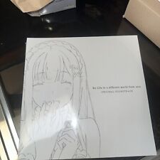 Re ZERO Life in a Different World Season 1 Anime Vinyl Record Soundtrack 2 x LP picture