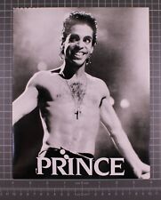 Prince Photograph Original Vintage Black And White Promotion Circa Mid 1980's  picture