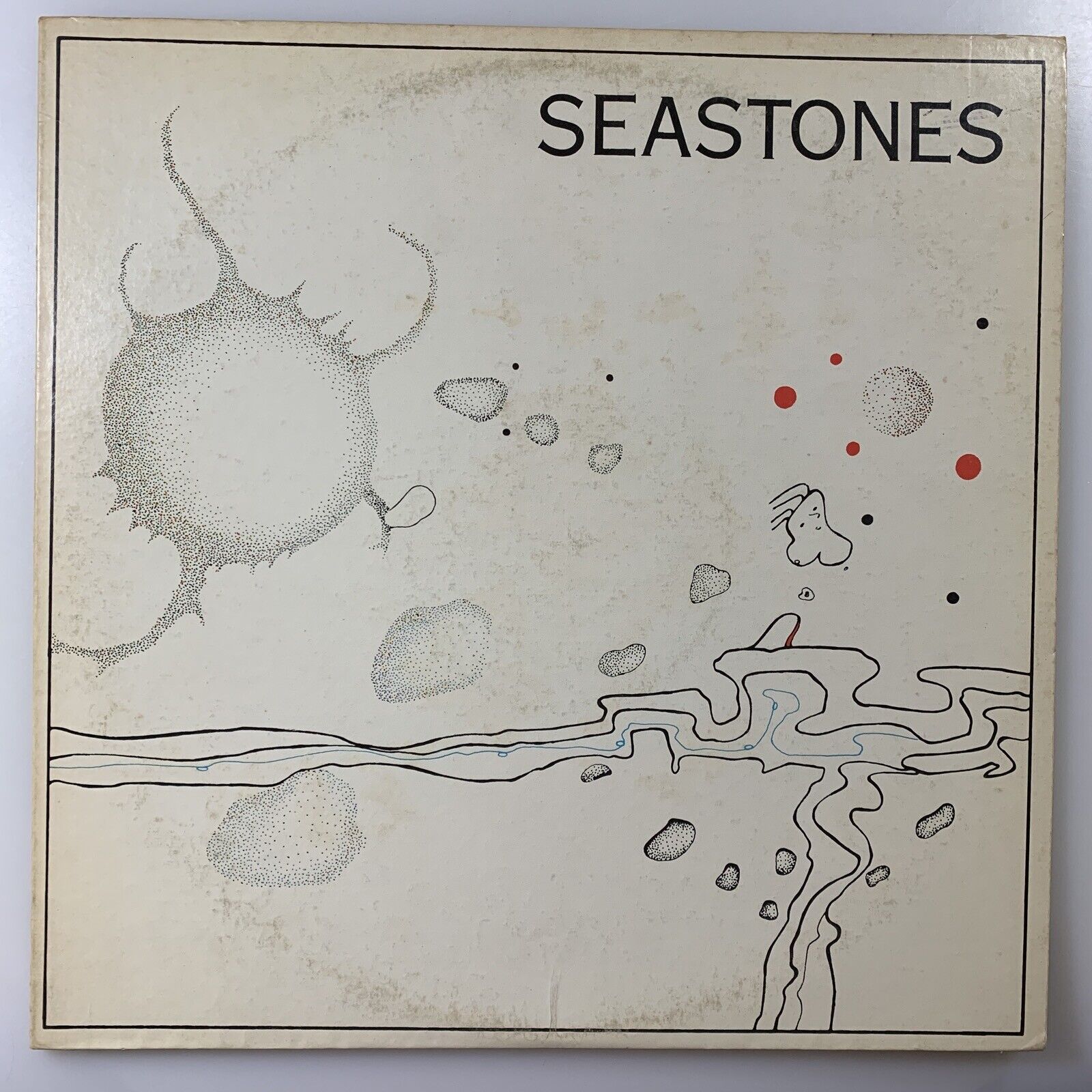 PHIL LESH (GRATEFUL DEAD ) : SEASTONES LP 1975 PROMOTIONAL MINT-/VG NED LAGIN