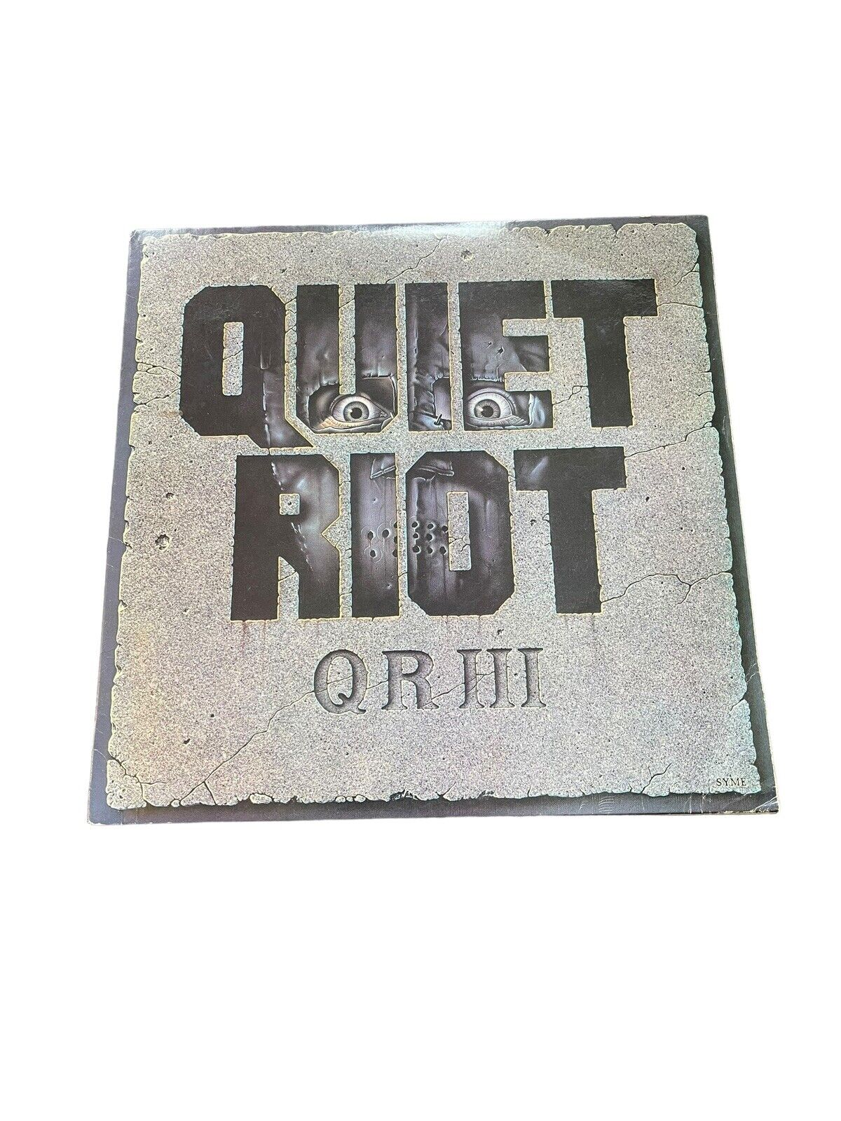 Quiet Riot QR III Vinyl Record 1986 Pasha Vintage Hard Rock Hair Metal LP Promo