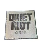 Quiet Riot QR III Vinyl Record 1986 Pasha Vintage Hard Rock Hair Metal LP Promo picture