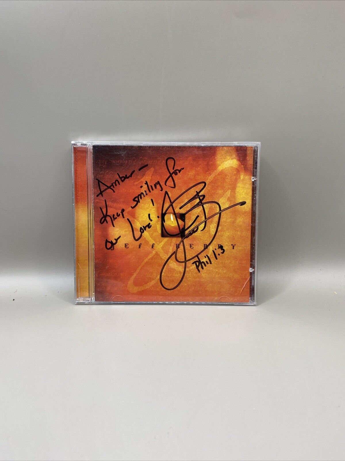 Jeff Berry - LIGHT [CD,2008] CHRISTIAN - Autographed