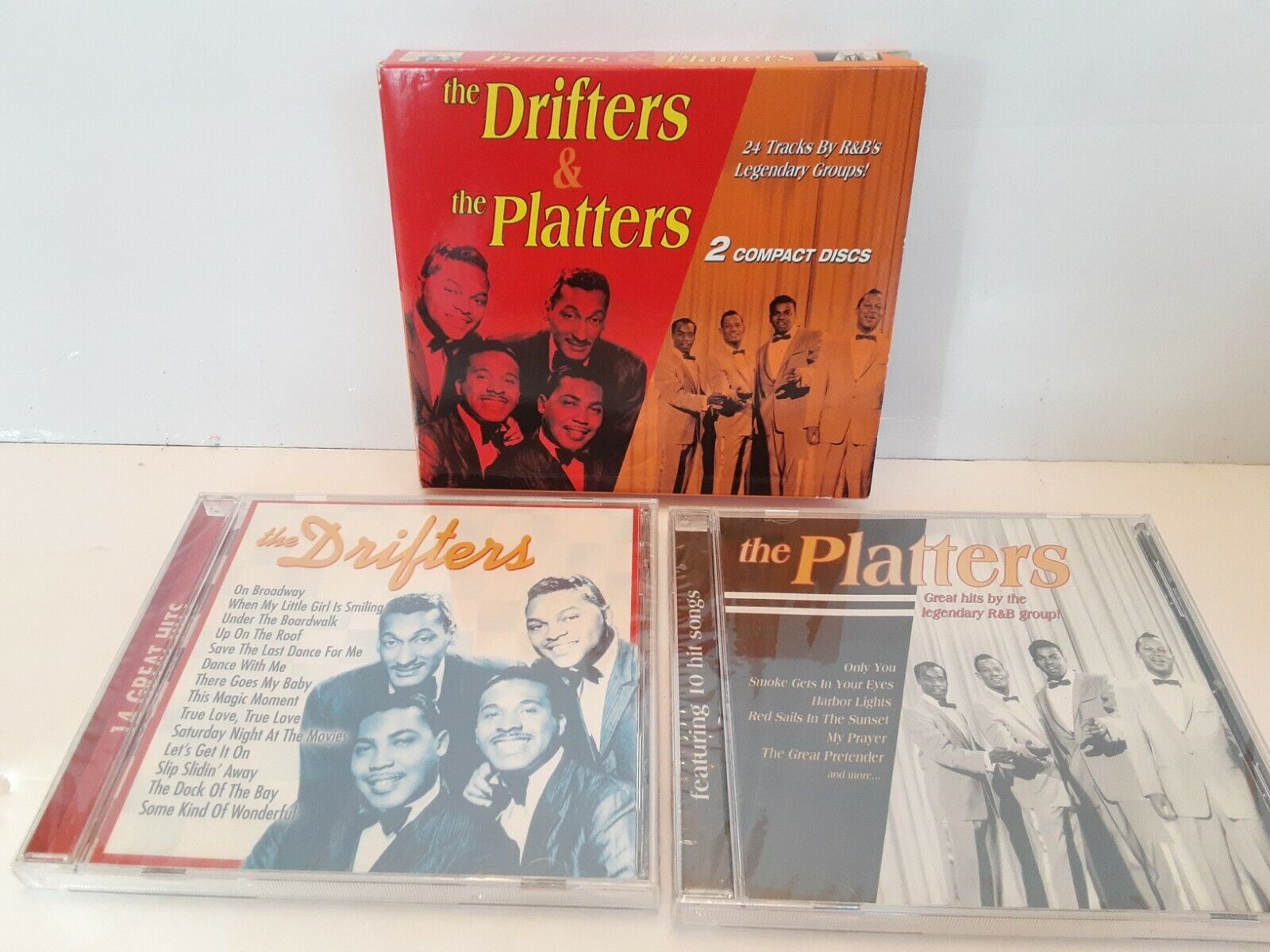 The Drifters & The Platters by The Drifters (US)/The Platters (CD, Nov-2001, Di…