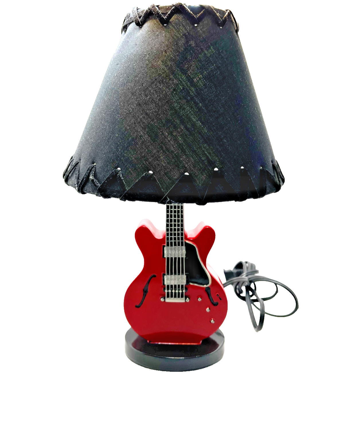 INLETTER Modern Creative Cartoon Desk Lamp Red Guitar In Mint Condition