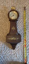 Vintage Seth Thomas Danvers Banjo Wall Clock Case Eagle Finial picture