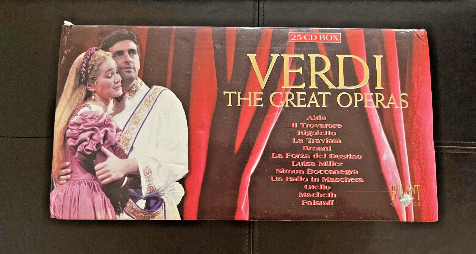 Verdi The Great Opera\'s 25CD set from Brilliant Classics great Valentine gift