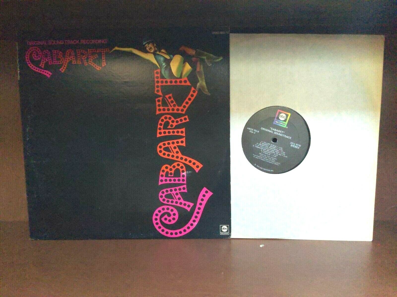 Cabaret Liza Minnelli Joel Grey Vinyl LP Record Album 1972