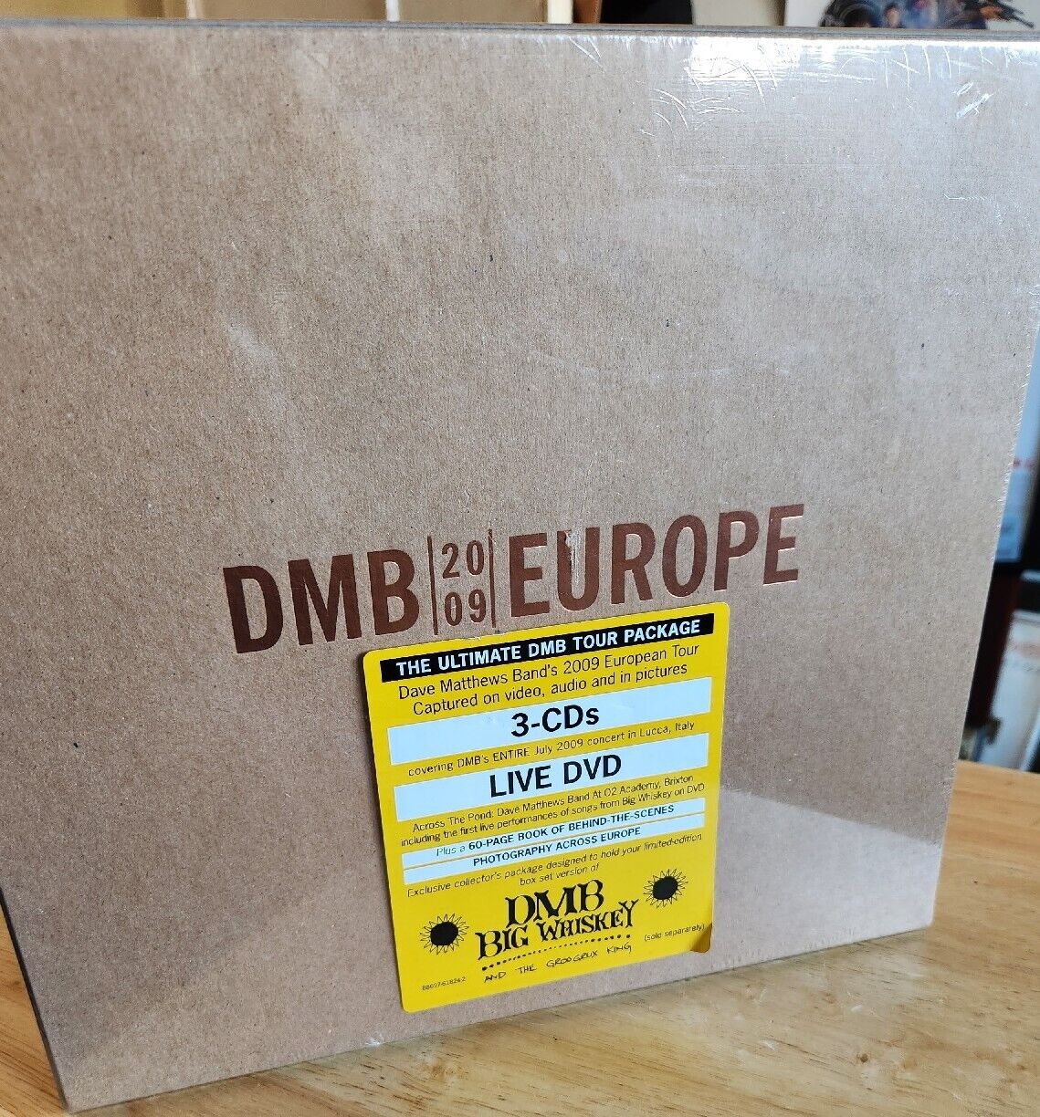 NIB 2009 Euro DAVE MATTHEWS BAND Big Whiskey & The Groogrux King DELUXE Box Set 