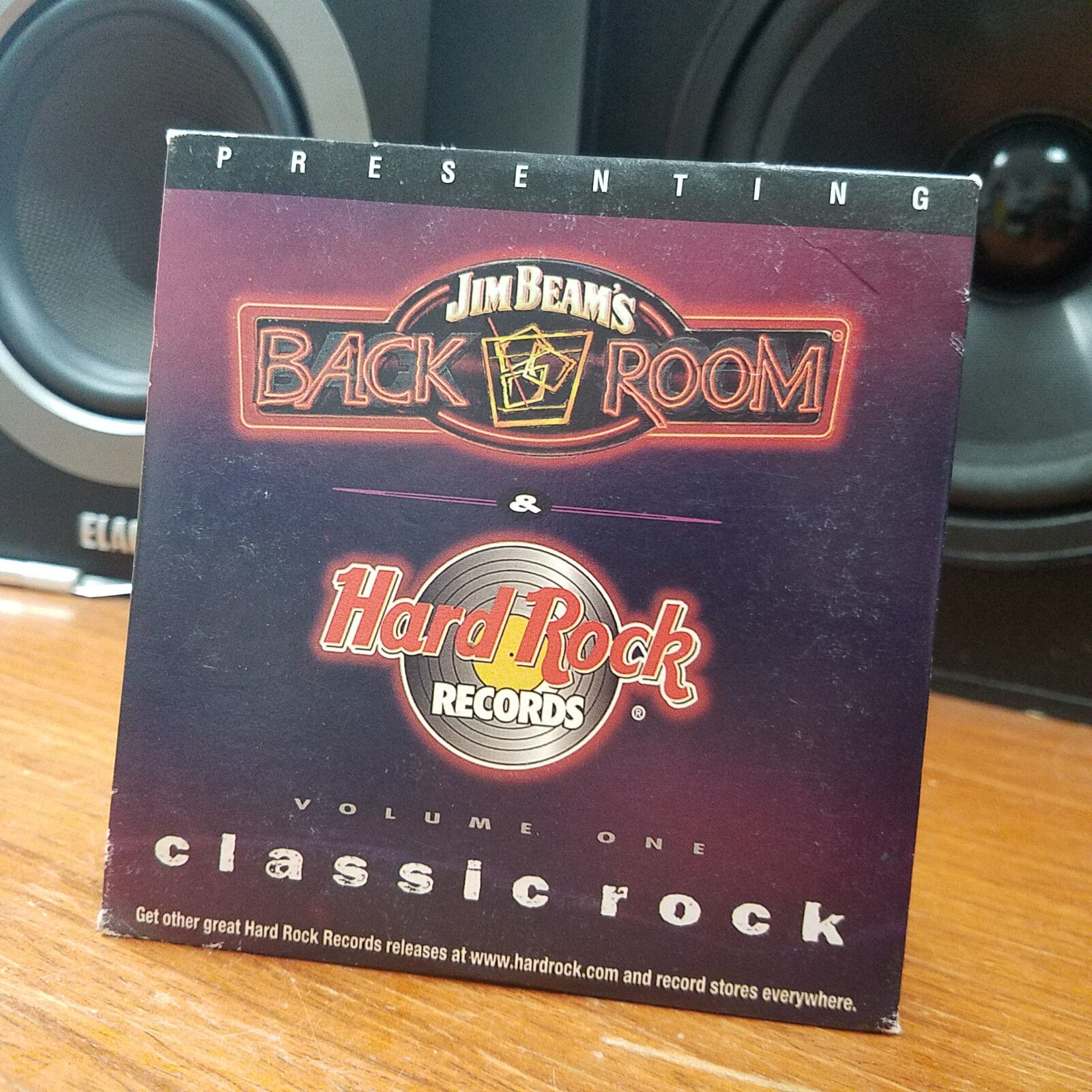 Hard Rock Records Jim Beam's back room Classic rock cd Volume one Super Rare