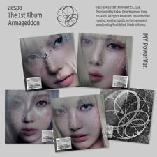 AESPA [ARMAGEDDON] The 1st Album MY POWER Ver/CD+Photo Book+2 Card+Poster+GIFT picture