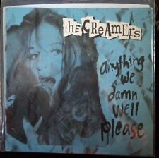 THE CREAMERS EP-Anything We Damn Well Please w/ Insert PUNK Ramones *Excellent* picture