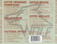 VARIOUS ARTISTS - BEST OF COUNTRY BLUES WOMEN, VOL. 1 [1923-1930] NEW CD picture