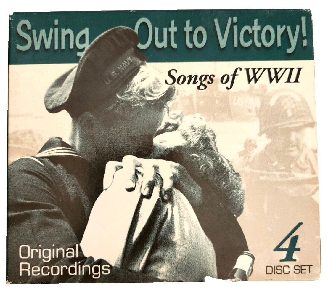 Swing Out To Victory  Songs of WWII Original Recordings  (CD, Efrem) 4 Disc Set
