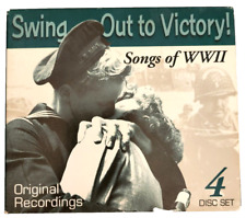 Swing Out To Victory  Songs of WWII Original Recordings  (CD, Efrem) 4 Disc Set picture