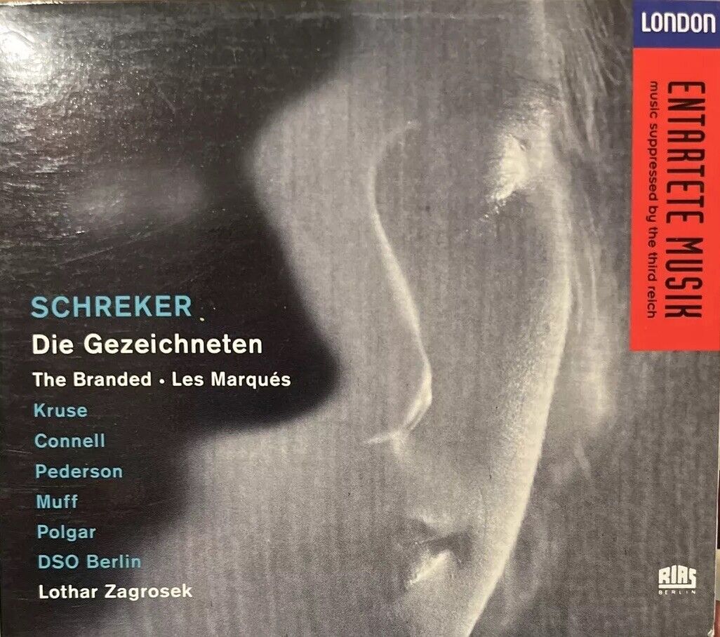 Schreker Die Gezeichneten Deutsches Symphonie Orchester Berlin Zagrosek 3 CD Set