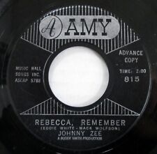 JOHNNY ZEE 45 Rebecca Remember / Worlds Apart on Amy popcorn exotica  Mc 1190 picture