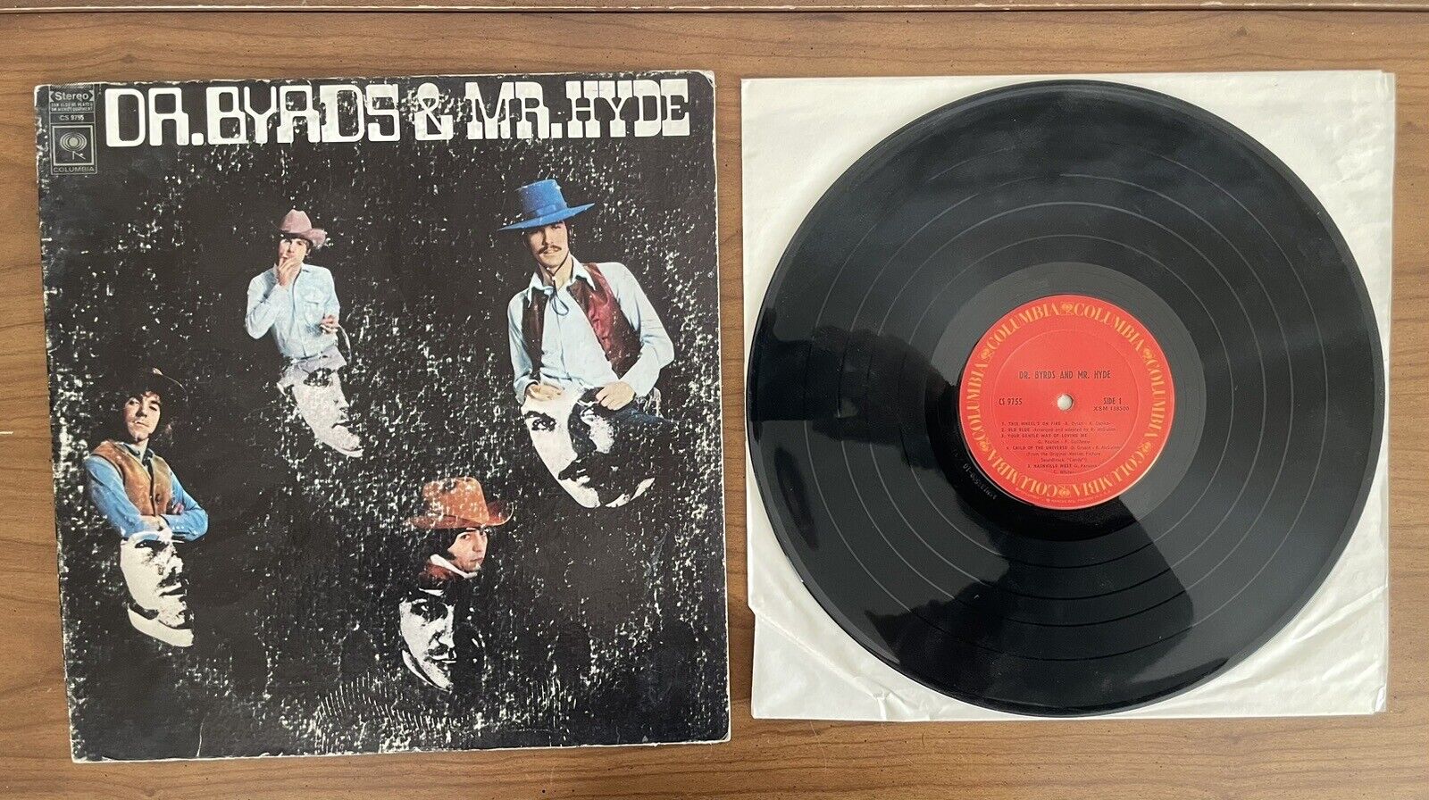The Byrds  Dr. Byrds & Mr. Hyde  1969  Columbia CS 9755  Rare Psychedelic Rock