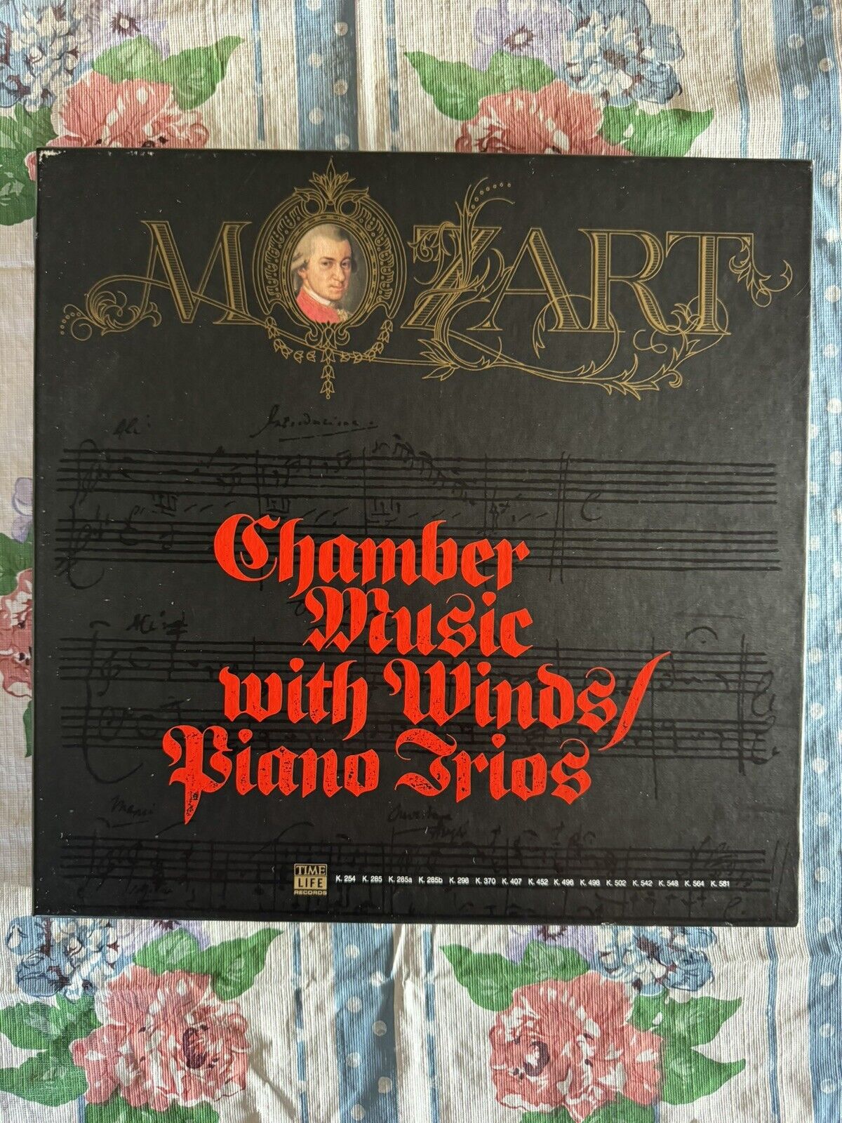 MOZART Chamber Music With Wins Piano Trios ( classical ) box time life