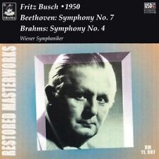 Fritz Busch - Symphony 7 / Symphony 4 [New CD] picture