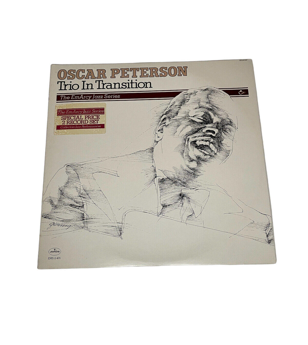 Vinyl Oscar Peterson Trio In Transition 2 Record Set EmArcy Jazz Series 1976 2Lp