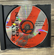 Vintage 1994 Steve Green Where Mercy Begins CD Promo Promotional picture