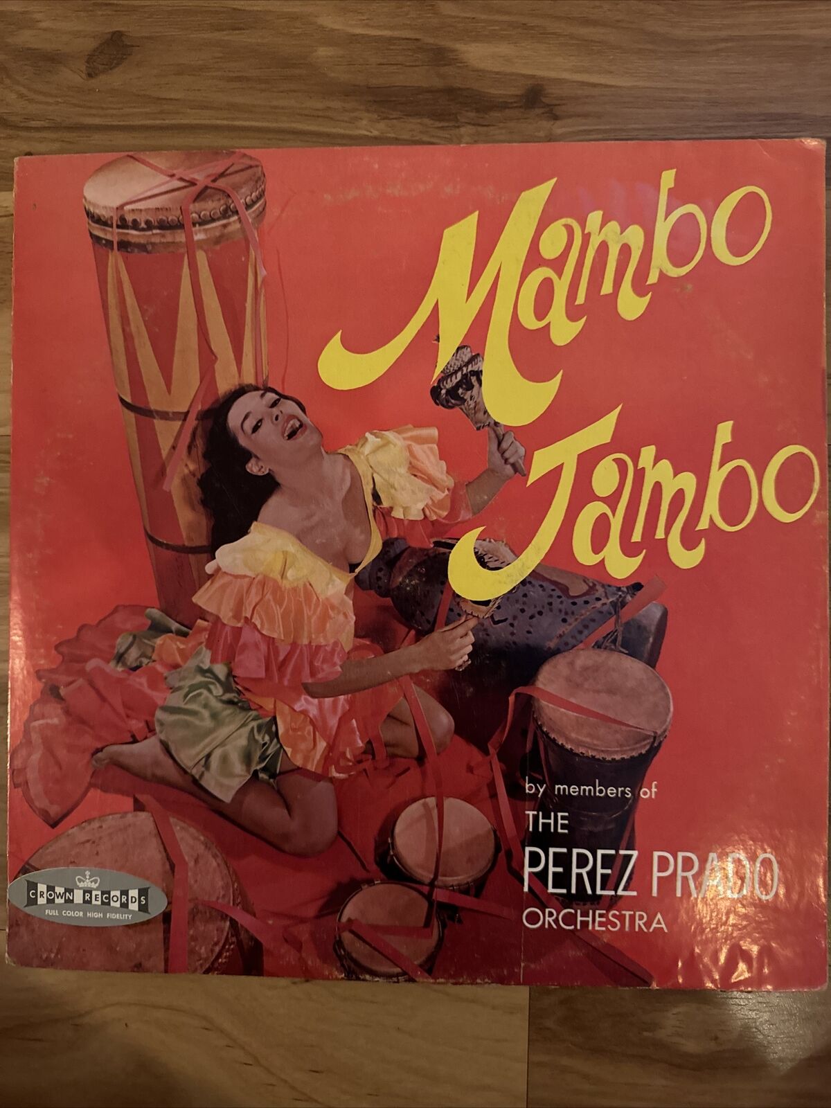 Perez Prado Prado Mania Vintage Crown 1959 Record 33 RPM 12\