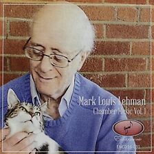 MARK LOUIS LEHMAN - Lehman: Chamber Music, Vol. 1 - CD - **Mint Condition** picture