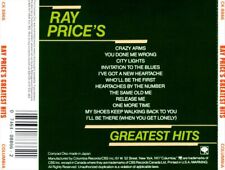 RAY PRICE - RAY PRICE'S GREATEST HITS NEW CD picture