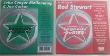 2 LEGENDS KARAOKE CDG DISCS 1980'S POP ROD STEWART/JOHN COUGAR MELLENCAMP LOT  picture