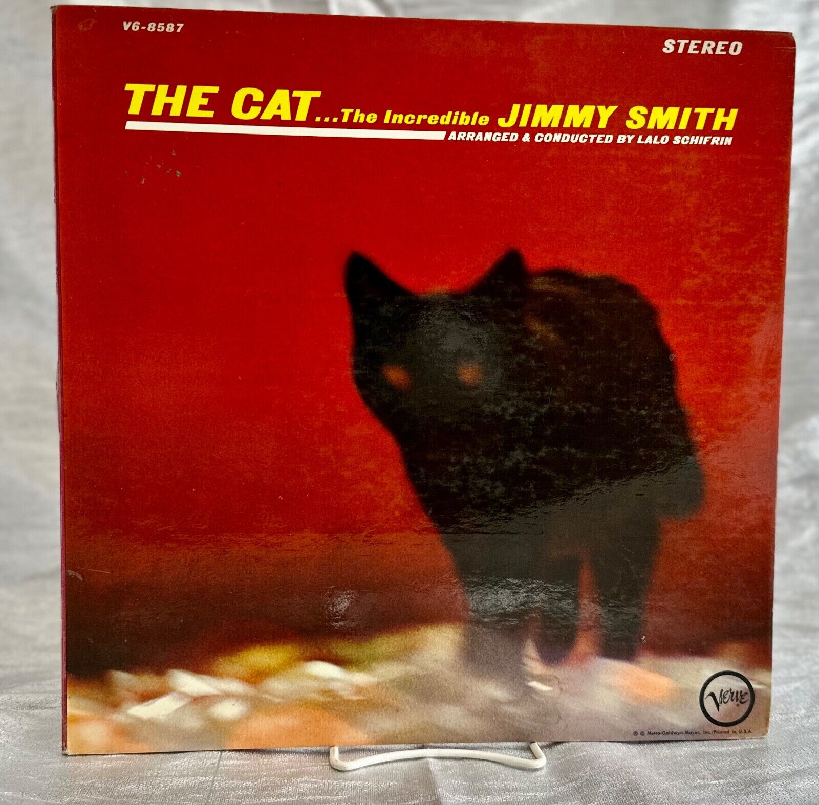 LP: The Incredible Jimmy Smith, The Cat, Verve, Stereo, 1964, Jazz, Blues, Stage