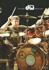 Rush - Neil Peart DW Drums - Full Size Magazine Advert picture