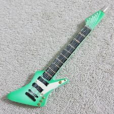 Collectible Novelty Guitar Ink Pen - Green Explorer Style w/Black Ink - Works picture