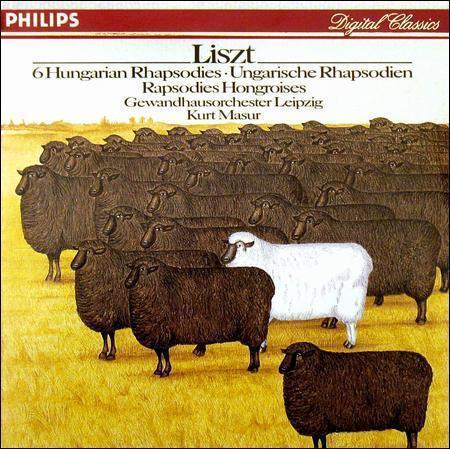 LISZT HUNGARIAN RHAPSODIES Kurt Masur Gewandhaus Orchestra PHILIPS New Sealed