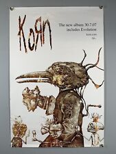 Korn Poster Original Vintage Virgin Promo Untitled Album 2007 picture